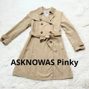 ASKNOWAS PINKY 아즈노와즈 핑키 트렌치코트 스프링 코트