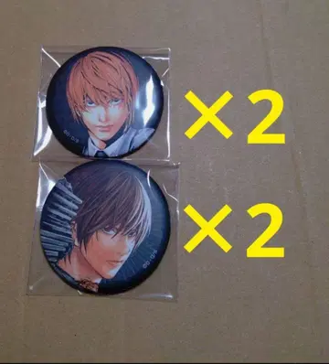 데스노트 매트 캔뱃지 컬렉션 야가미 라이토