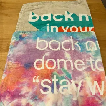 back number 2018,2023 타월