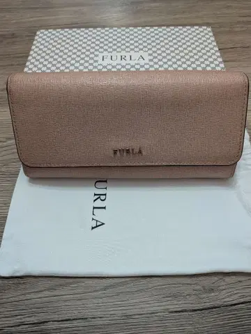 FURLA 핑크 장지갑 수납 가방 포함
