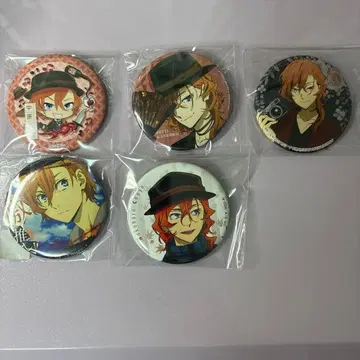 문호 스트레이독스 문스토 나카하라 츄야 캔 배지 묶음 판매