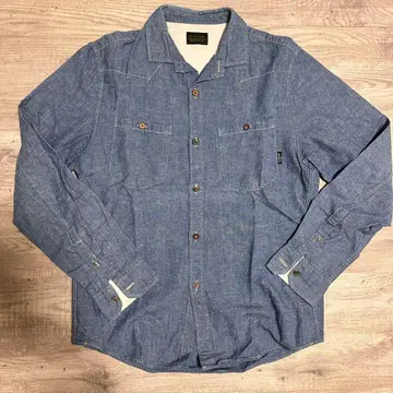 GO HEMP 고헴프 긴팔 셔츠 인디고