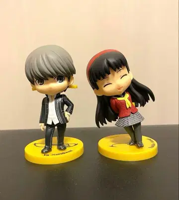 [ 상자 없음 ] 페르소나4 happy 복권 치비 피규어 2개 세트