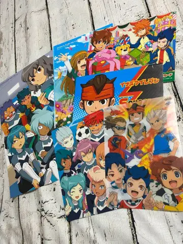 이나즈마 일레븐 포스터 2장 카드 달력 스케치북 2장