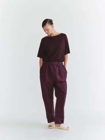 Casey Casey 팬츠 버건디