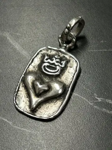 [3-L] FRAGMENTS / 925 / 크라운 하트 펜던트 탑