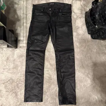 GOAR archive풍 코팅 팬츠