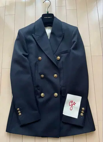 [미사용 새상품] 정가 14만 골든구스 네이비 블레이저 네이비 자켓