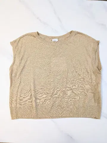 IENA 프렌치 슬리브 풀오버 베이지