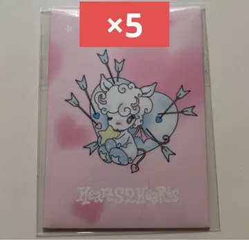 hearts2hearts FOCUS MD 랜덤 트레이딩 카드 미개봉 5개