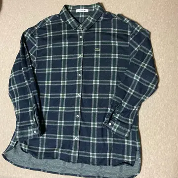 라코스테 체크 셔츠 여성용