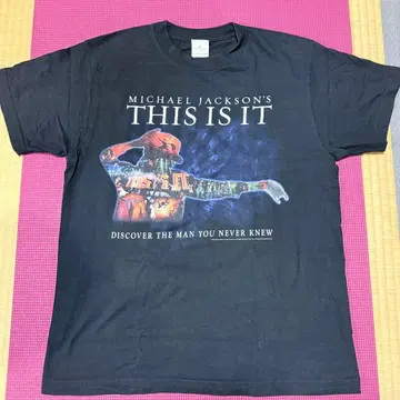 마이클 잭슨 THIS IS IT T셔츠 2장 세트