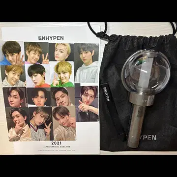 ENHYPEN 응원봉 ver1 JPFC 매거진 뉴스레터 트레이딩 카드