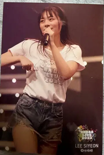 NMB48 리시연 LIVE2023 랜덤 브로마이드 현 QWER