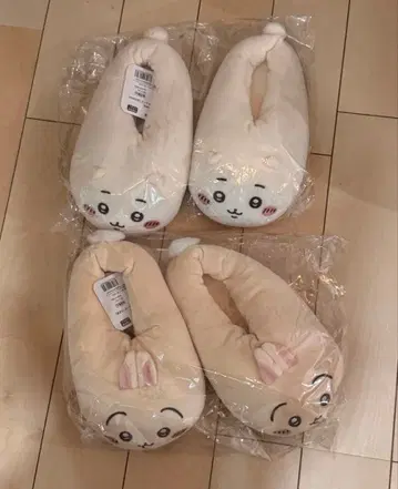 치이카와 마쉬멜로우 룸슈즈 슬리퍼 치이카와 토끼 세트
