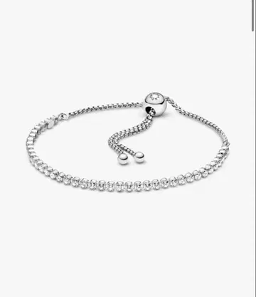 Pandora Sparkling Slider Tennis Bracelet