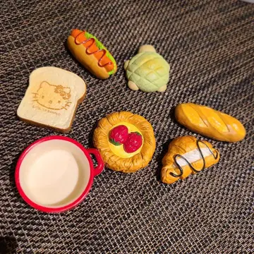미니어처 빵 HELLO KITTY 디저트 냄비 세트