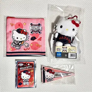 사무라이 재팬 산리오 콜라보 헬로키티 세트 익명 배송