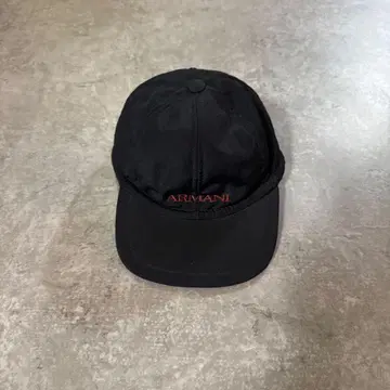 90s 이탈리아제 아르마니 청바지 캡 블랙