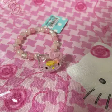 헤이세이 레트로 헬로키티 비즈 블레스 고무 밴딩