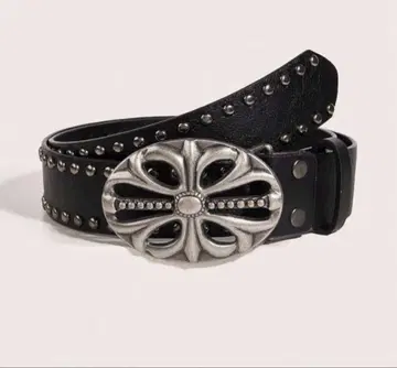 그런지 헤이세이 벨트 펑크 스터드 y2k