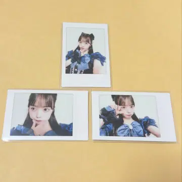 마스다 아야노 생탄제 의상 프린트 폴라로이드 세트