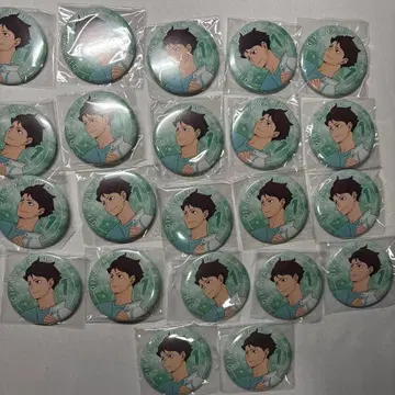 X 하이큐 캔뱃지 컬렉션 오이카와 토오루 22개