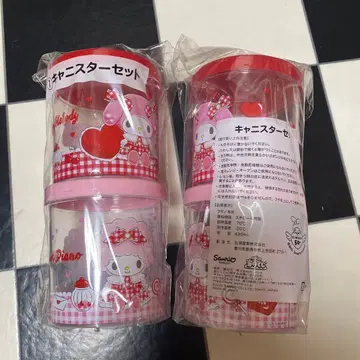 산리오 마이멜로디 피아노 캐니스터 세트