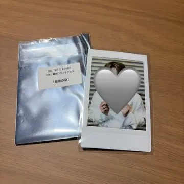 JO1 츠루보 시온 BE CLASSIC 타워 레코드 특전 B상 폴라로이드