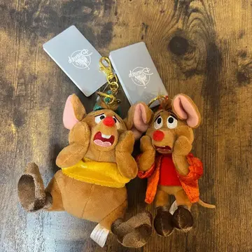 디즈니 스토어 가스 잭 봉제 인형 키링 키체인 세트