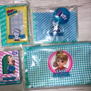 리카짱 복권 세일러즈 푸치리카짱 & 굿즈 3세트 Sailors