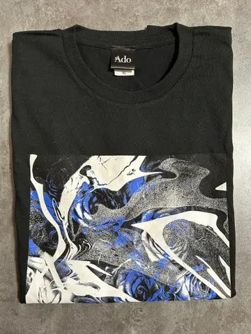 Ado 신기루 라이브T셔츠 블랙 XL 사이즈 굿즈