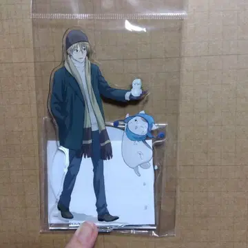 나츠메 우인장 아크릴 스탠드 나토리 따뜻한 코디 미개봉