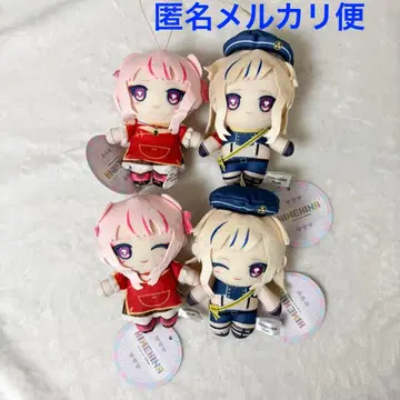 HIMEHINA 히메히나 보이스 마스코트 봉제 인형 전체 4종 세트