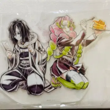 귀멸의 칼날 배경 포함 아크릴 스탠드 이쿠로 오바나이 칸로지 미츠리