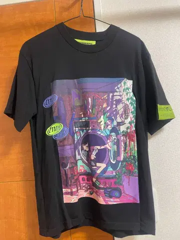 계속 한밤중이면 좋을 텐데 티셔츠 HP Top Tee 블랙 M 사이즈