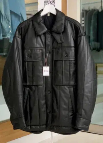 CCU PADDED MACCHINO 셔츠 재킷 가죽 셔츠