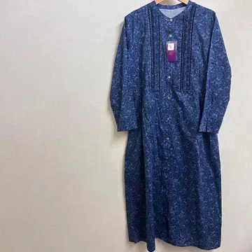 크라프트 리버티 꽃무늬 롱 셔츠 원피스 여성용 L