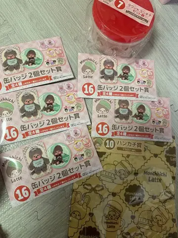 몽치치 엔터테인먼트 복권 7종 세트