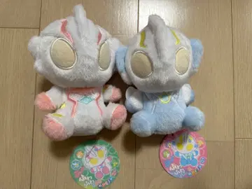 M78 울트라맨 폭신폭신 앉은 봉제 인형 메비우스 이슬이(히카리)