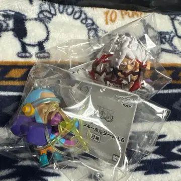 원피스 피규어 키링 vol.6 루피 니카 기어5 2개