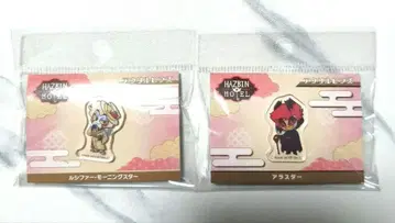 아크릴 핀즈 2개 세트 기모노 하즈빈 호텔에 오신 것을 환영합니다