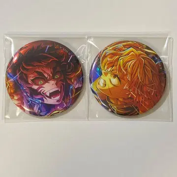 귀멸의 칼날 무한성편 제1장 홀로그램 캔뱃지 아가츠마 젠이츠 카이가쿠