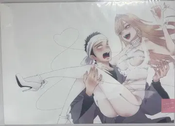 그 비스크돌은 사랑을 한다 전시회 원화 시트 해몽 신채 붉은 실