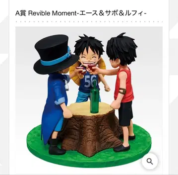 원피스 루피 에이스 사보 피규어