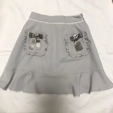 Deany 미니 스커트 그레이 양산형 지뢰계