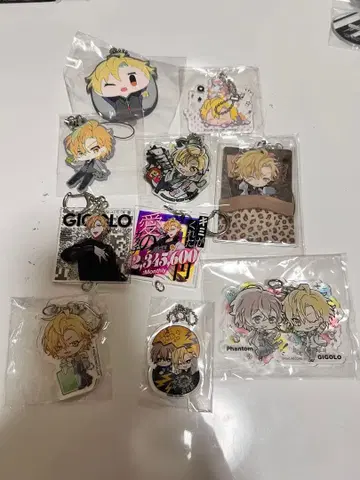 히프노시스 마이크 이자나미 히후미 아크릴 키링 9개 세트