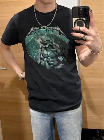 METALLICA 메탈리카 티셔츠 5.11 Tactical M 블랙