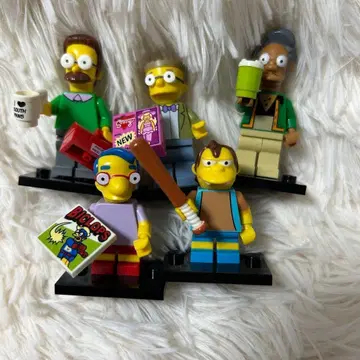 심슨 피규어 5체 세트 LEGO 정품
