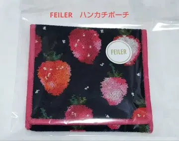 페이러 손수건 파우치 딸기 스트로베리 새상품 완판템